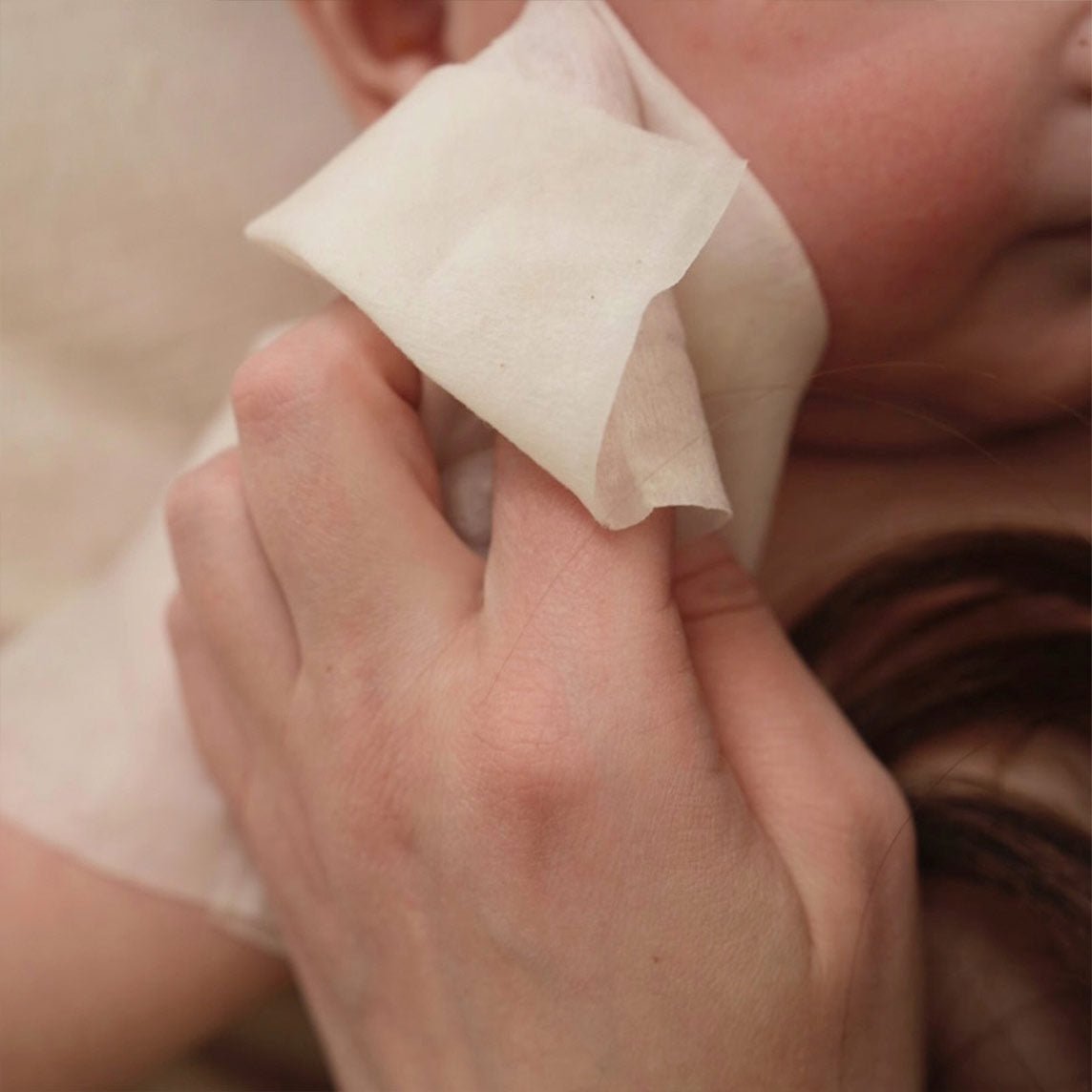 UNBLEACHED, 100% COTTON WATER WIPES. 60 COUNT PACKS