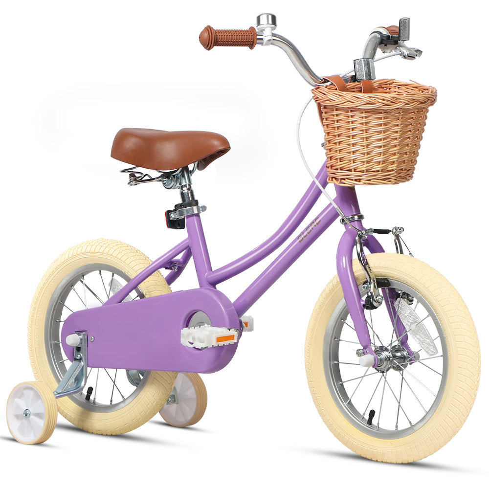 Glerc 12" Kids Vintage Bike For 2 - 4 Years Old - Little Miss