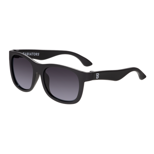 Jet Black Navigator | Polarized Gradient Smoke Lenses