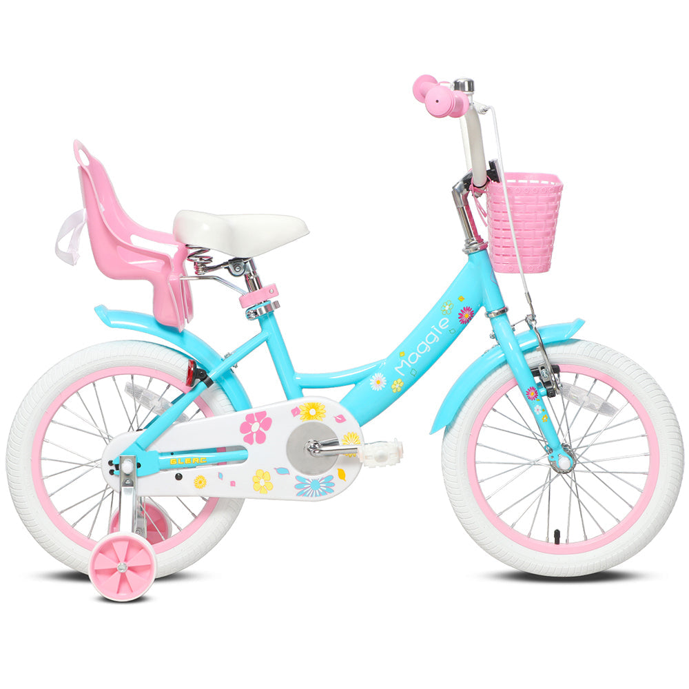 Glerc 16" Kids Bike with Doll Seat For 4 - 8 Years Old - Maggie