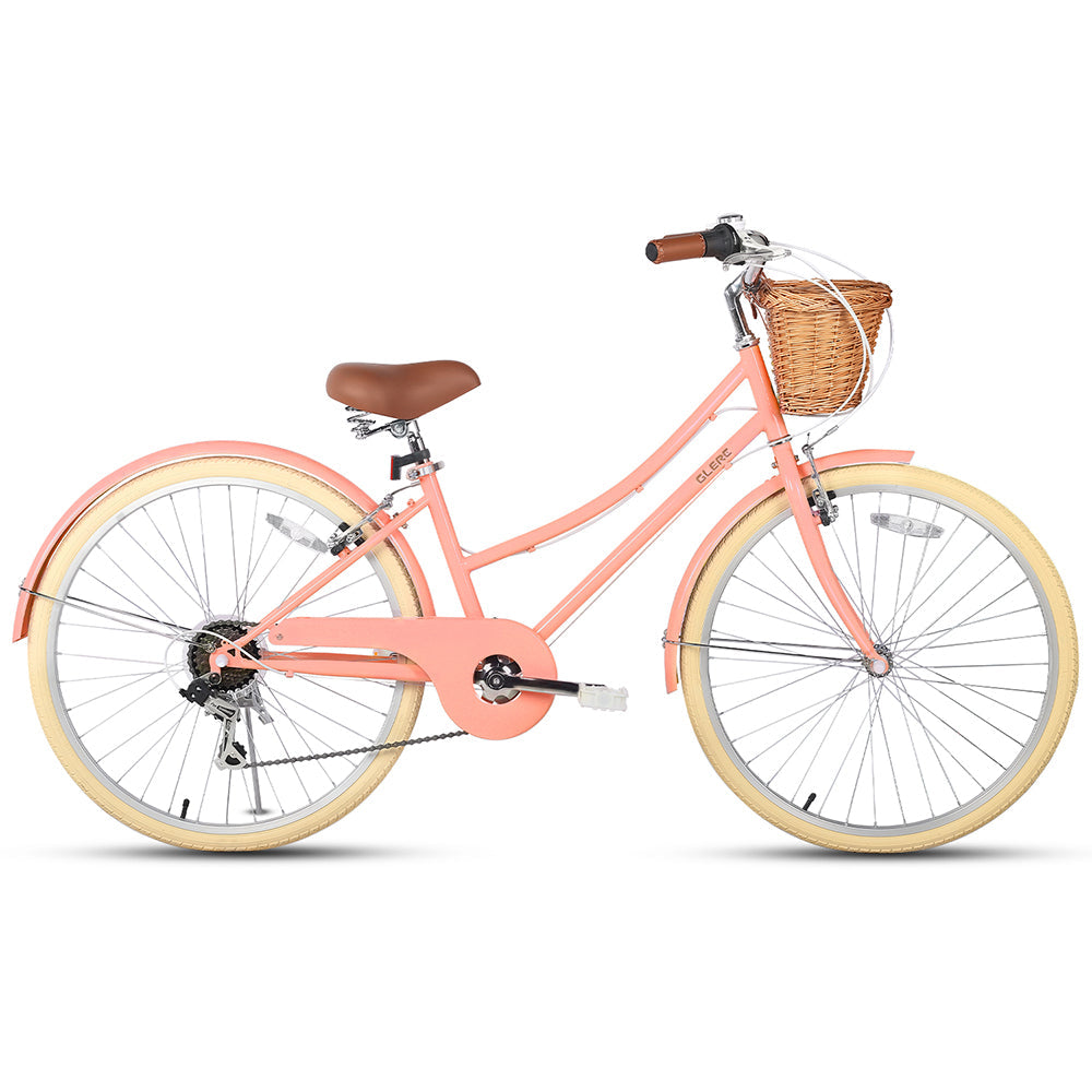 Glerc 26" Best Beach Cruiser Hybrid Kids & Adults Bike - Missy