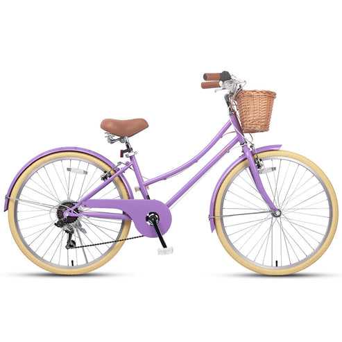 Glerc 26" Best Beach Cruiser Hybrid Kids & Adults Bike - Missy