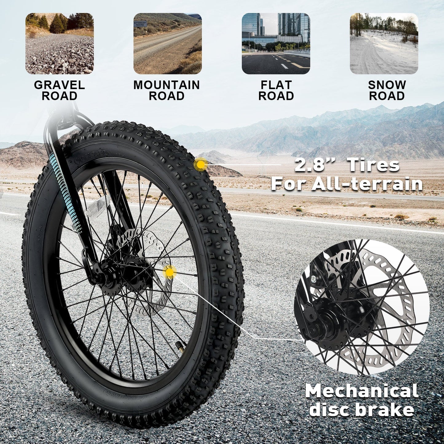 Glerc 20" Mountain Bike For Beginner - Mars