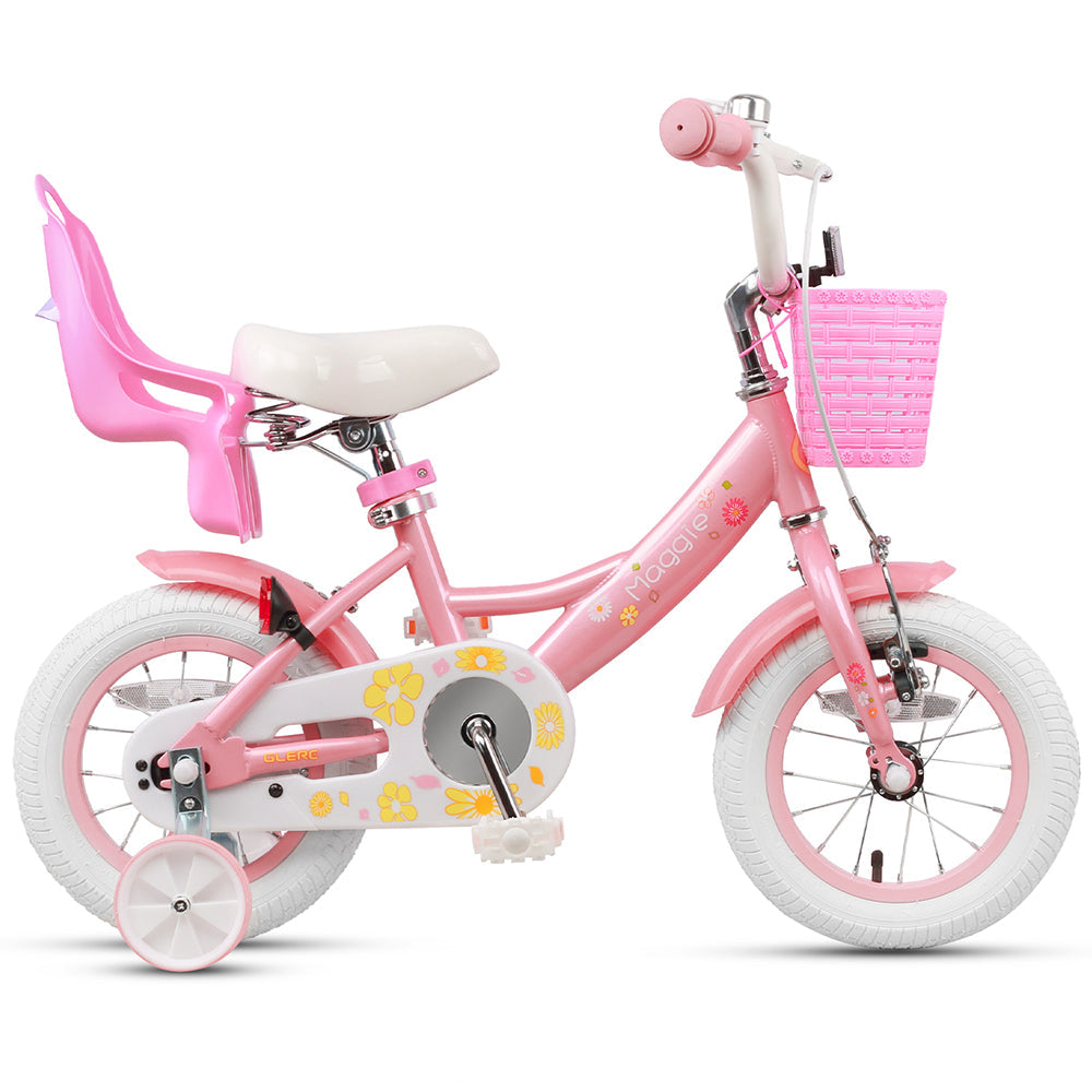 Glerc 14" Kids Bike with Doll Seat  For 3 - 5 Years Old - Maggie