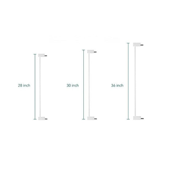 28” & 30“ & 36" Tall Gate Extension | Baby&Pet Gate Accessories for Stairs & Doorways