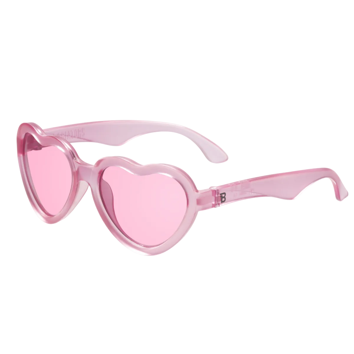 Fuchsia Haze Heart | Pink Transparent Lenses