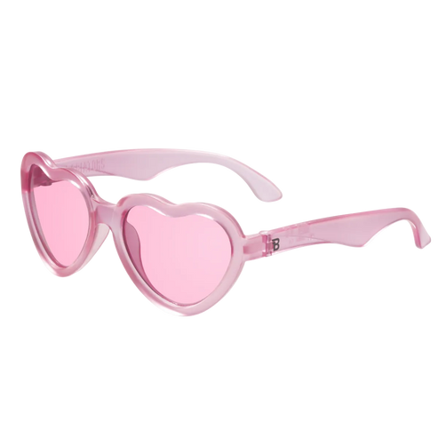Fuchsia Haze Heart | Pink Transparent Lenses