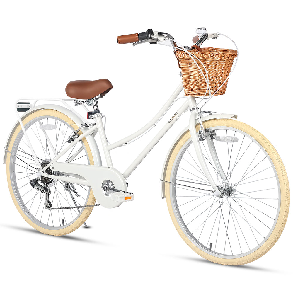 Glerc Best Beach Cruiser Hybrid Kids & Adults Bike 26" - Missy