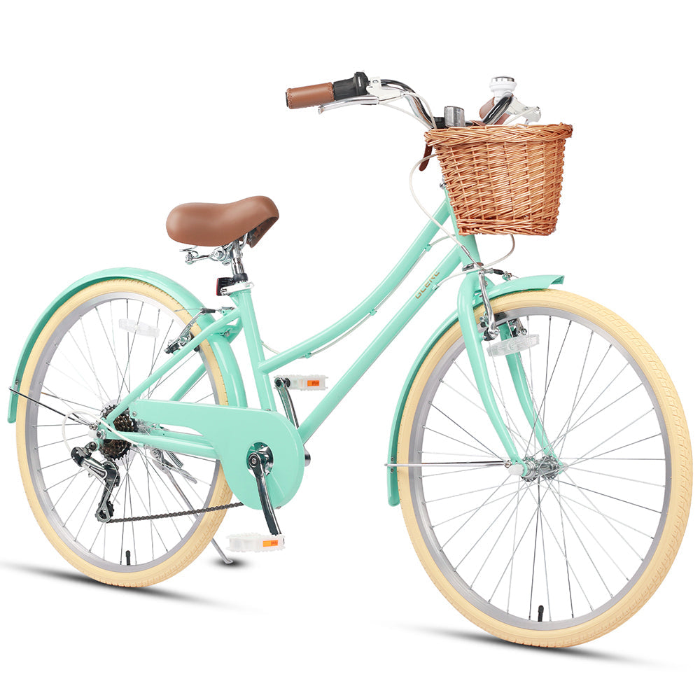 Glerc 26" Best Beach Cruiser Hybrid Kids & Adults Bike - Missy