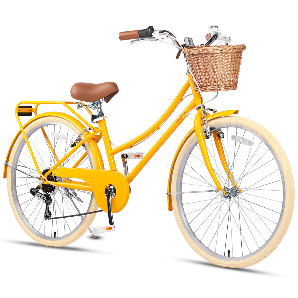 Glerc Best Beach Cruiser Hybrid Kids & Adults Bike 26" - Missy