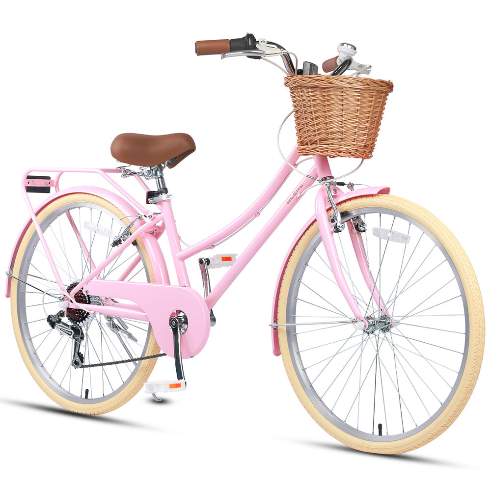 Glerc Best Beach Cruiser Hybrid Kids & Adults Bike 26" - Missy