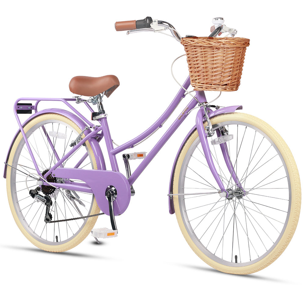 Glerc Best Beach Cruiser Hybrid Kids & Adults Bike 26" - Missy