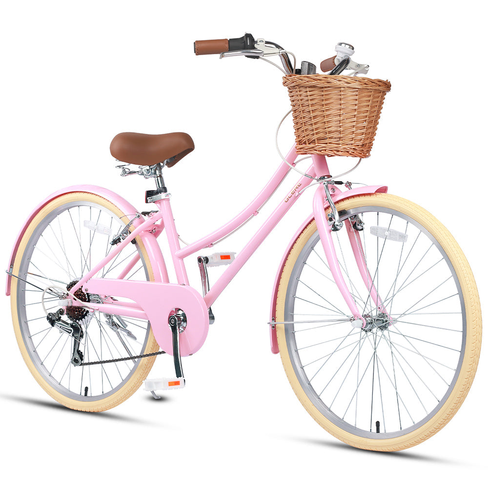 Glerc 26" Best Beach Cruiser Hybrid Kids & Adults Bike - Missy