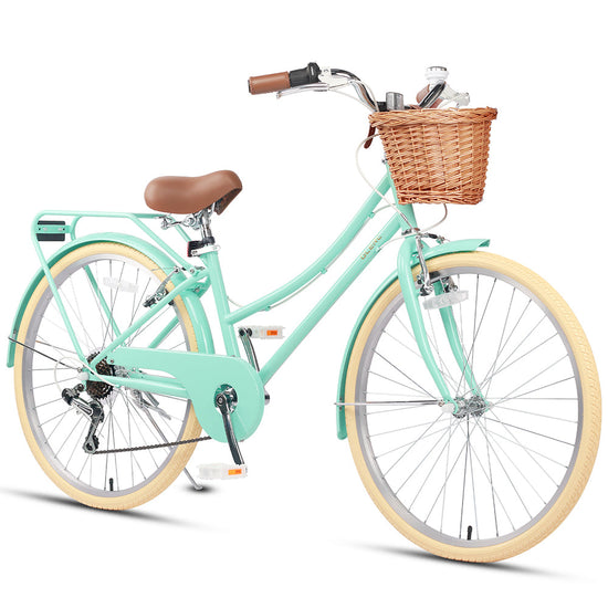 Glerc Best Beach Cruiser Hybrid Kids & Adults Bike 26" - Missy