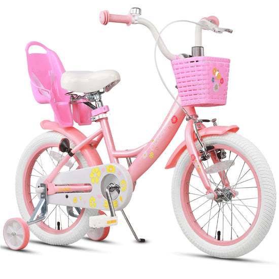 Glerc 16" Kids Bike with Doll Seat For 4 - 8 Years Old - Maggie