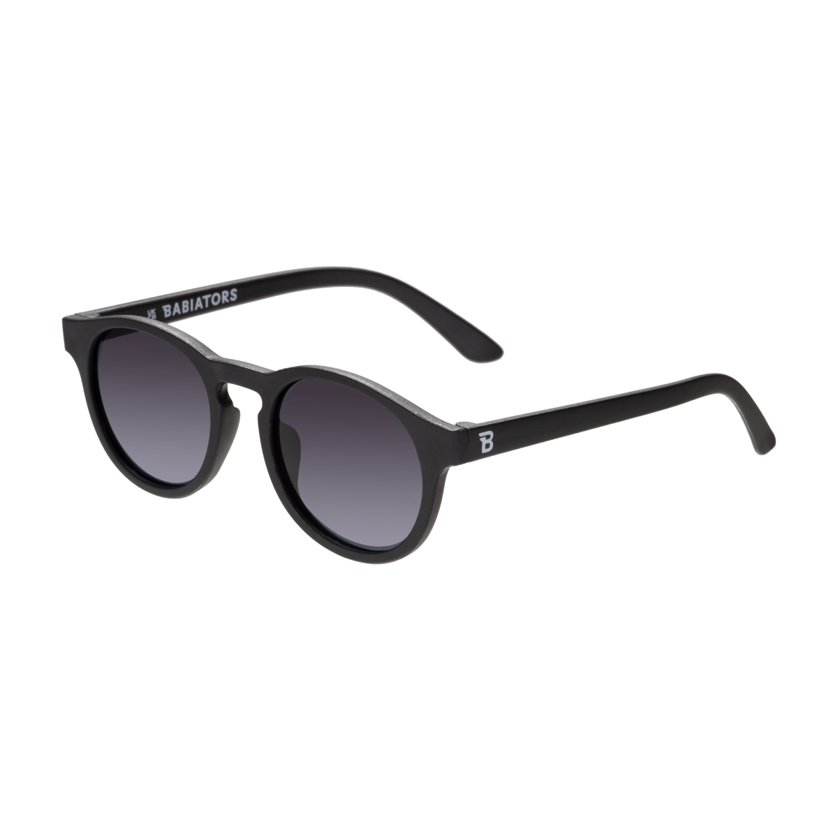 Jet Black Keyhole | Polarized Gradient Smoke Lenses