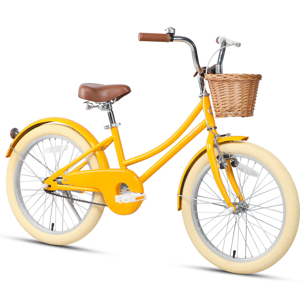 Glerc Little Molly 20" Kid Bike with Basket — Kids Ages 7-13