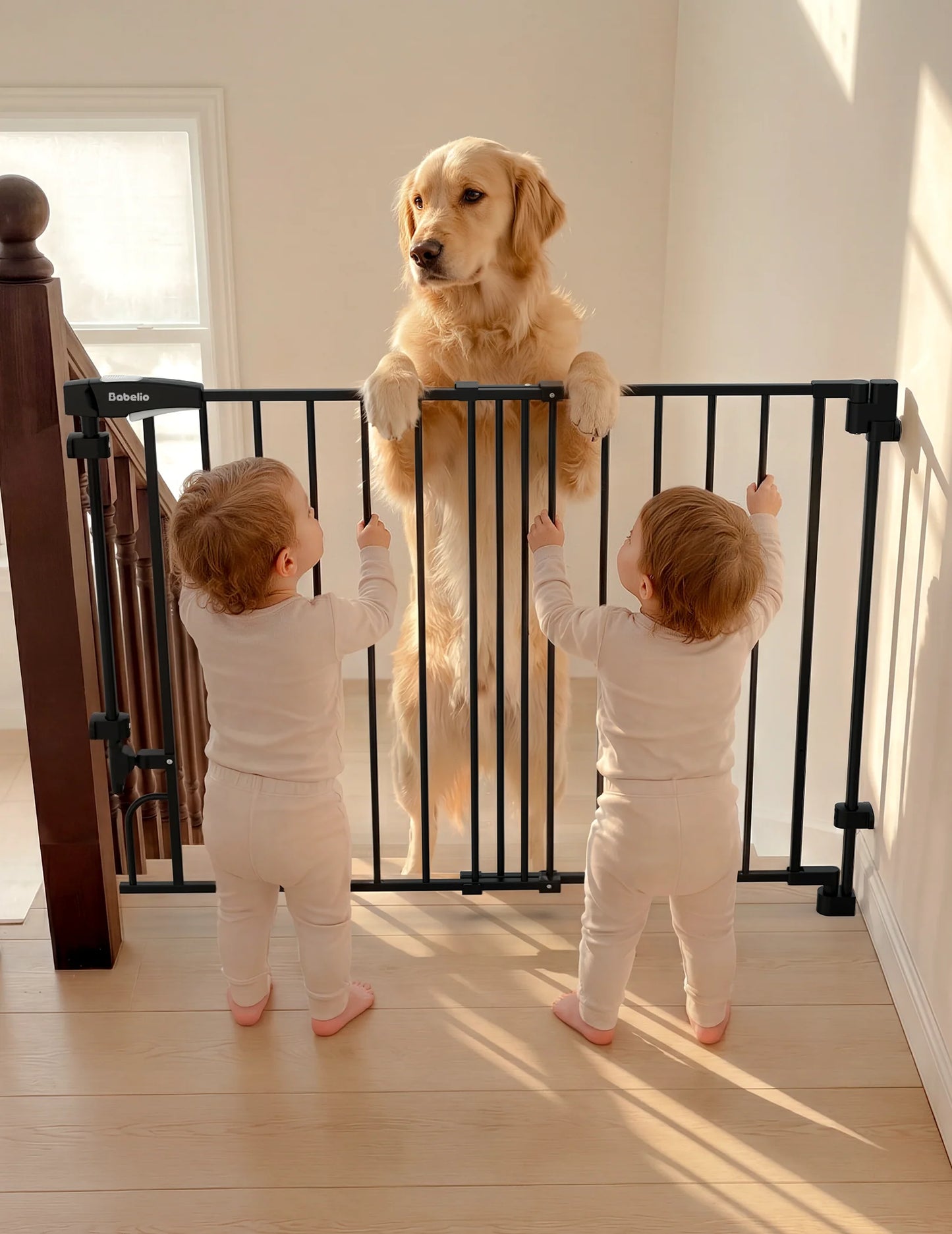 Boundless R30 ProFlex | Removable No-Trip Baby Gate for Stairs