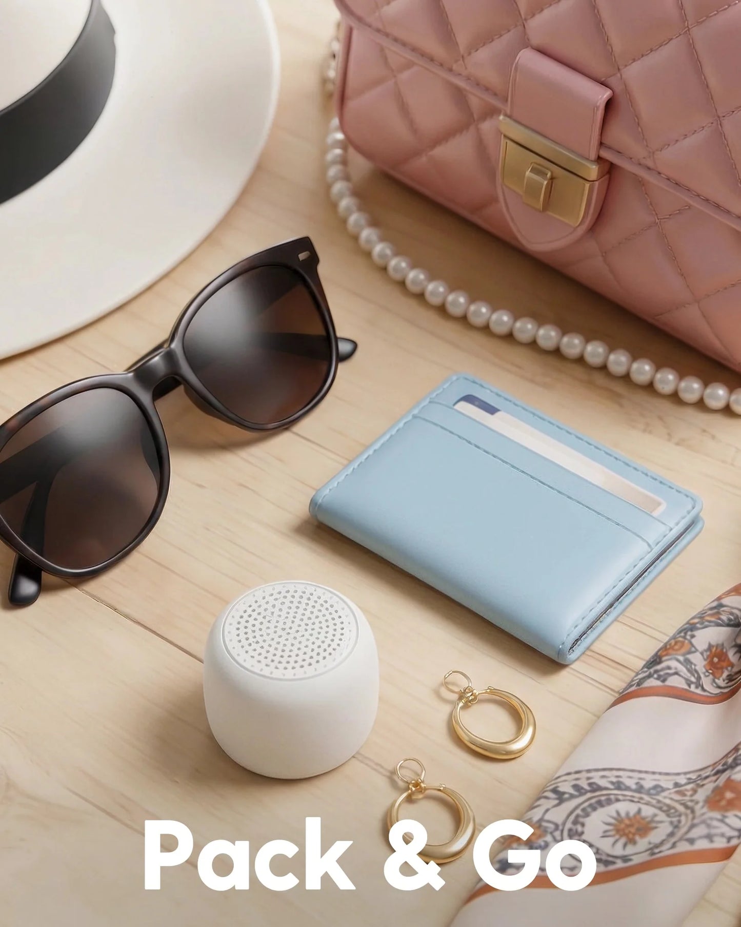 Babelio Pocket Mini White Noise Machine For Sleep & Relaxation