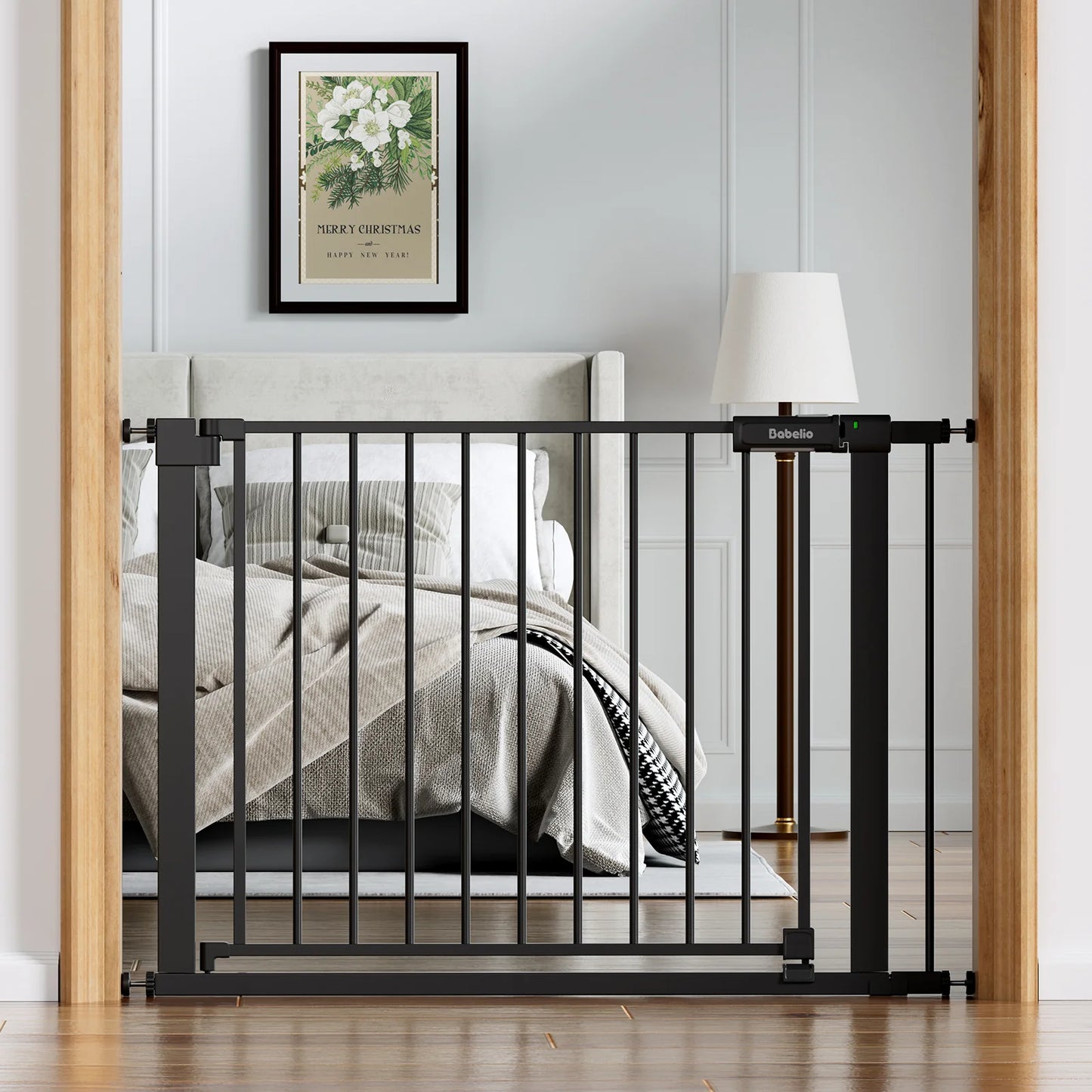 PressGuard Ⅱ | Upgrade Pressure-Mounted Safety Baby Gate for Doorways & Stairs