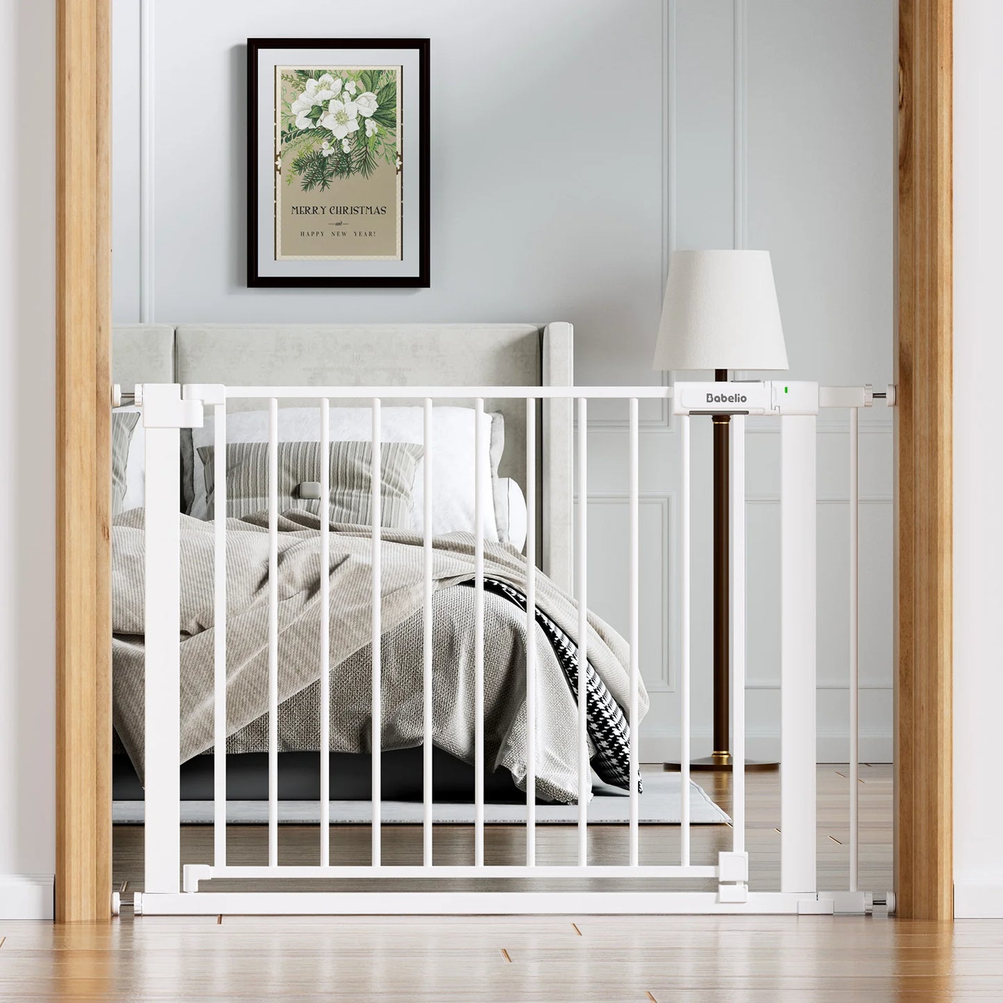 PressGuard Ⅱ | Upgrade Pressure-Mounted Safety Baby Gate for Doorways & Stairs