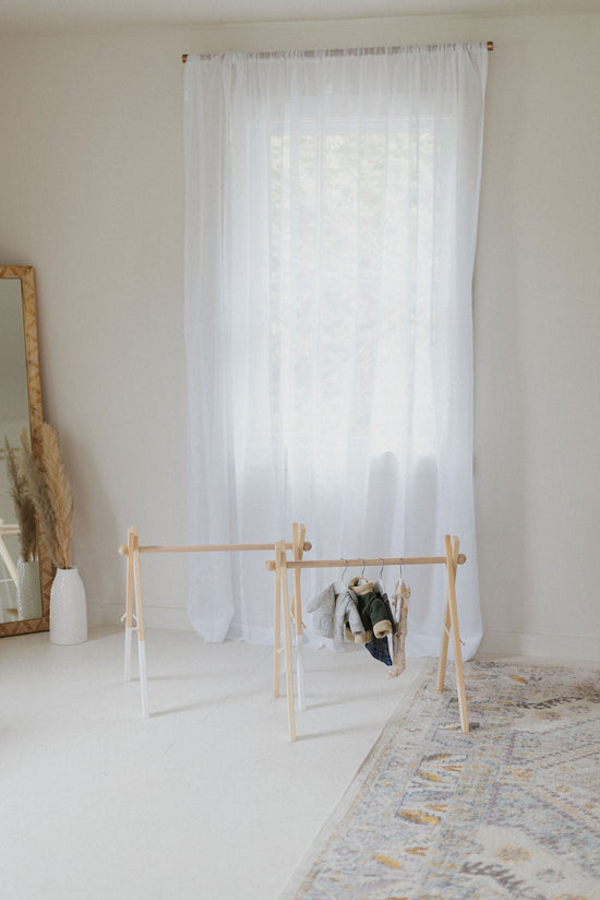 Doll clothes rack