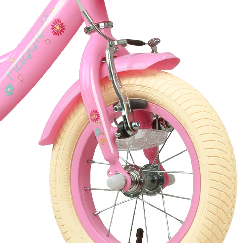 Glerc 12" Toddler Bike with Doll Seat For 2 - 4 Years Old - Maggie