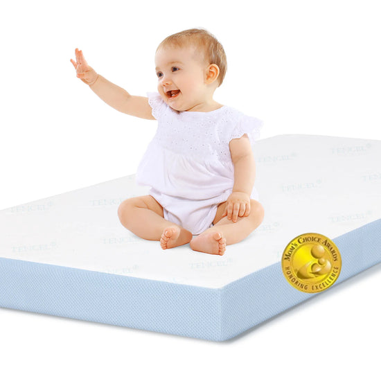 Aura 2 | Dual-Sided Breathable Crib Mattress with TENCEL™ Cover