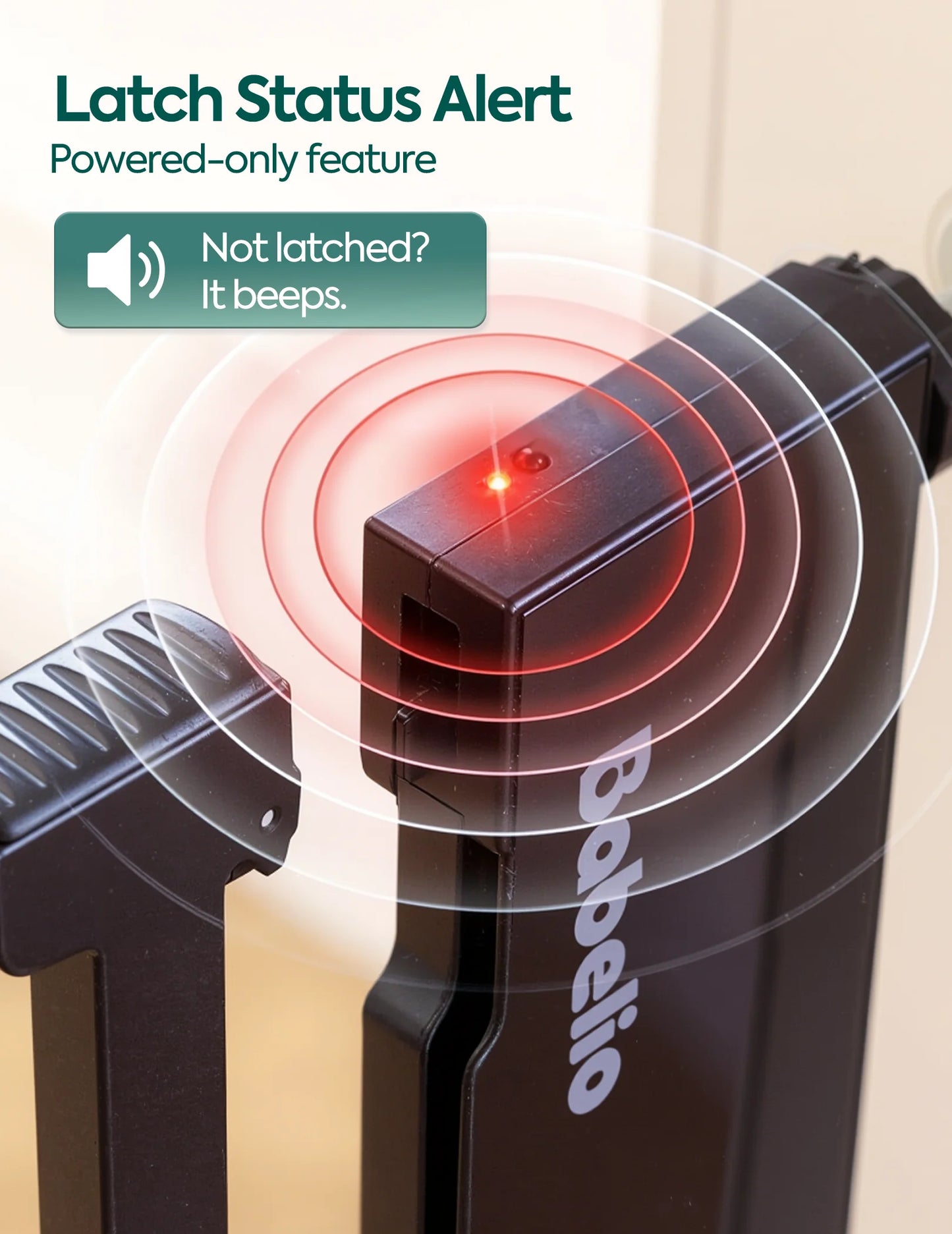 Sensepass | Smart Baby Gate with Infrared Auto-Unlock & Alarm