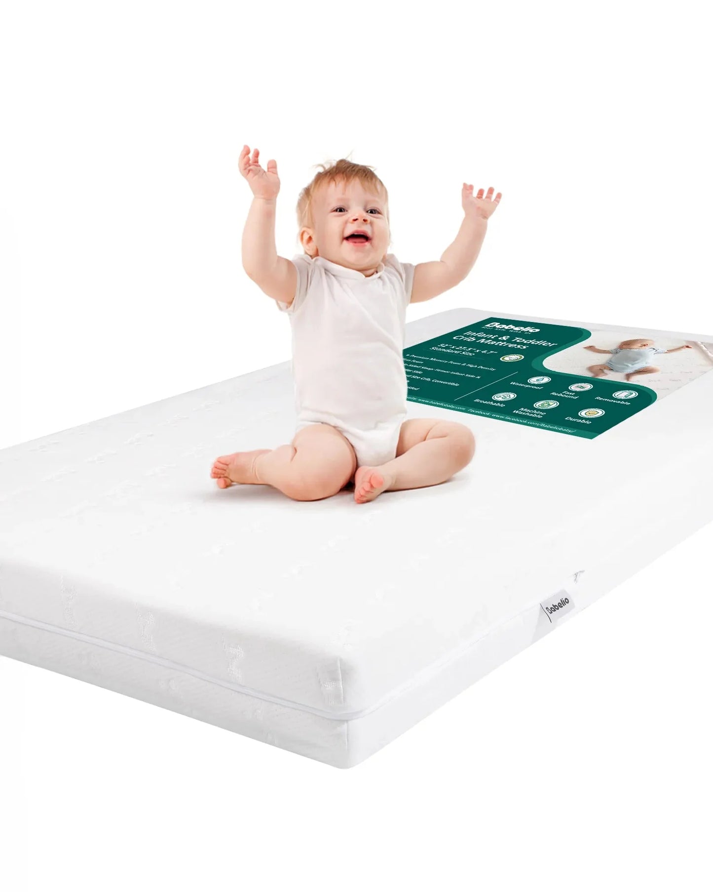 Cloud 1 | Dual-Sided Crib Mattress with Memory Foam
