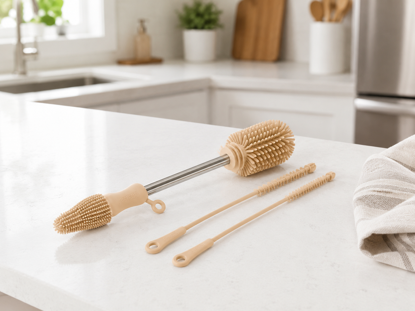 Haakaa Silicone Cleaning Brush Kit