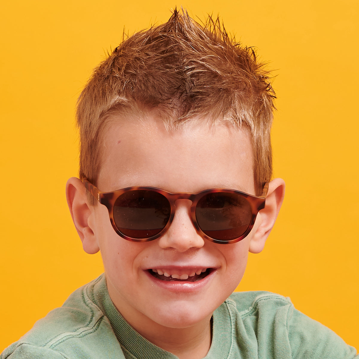 Classic Tortoise Keyhole I Amber Lenses