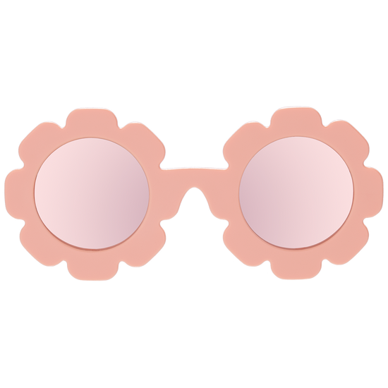 Peachy Keen Flower I Polarized Rose Gold Mirrored Lenses