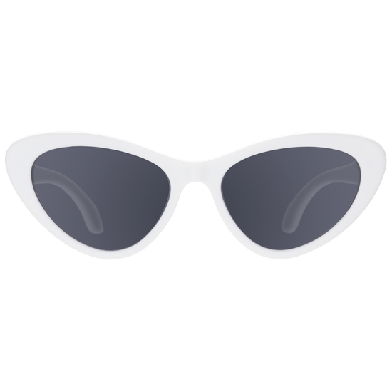 Wicked White Cat-Eye I Smoke Lenses