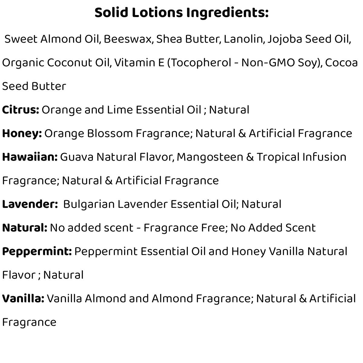 Small Bee Bar Solid Lotion