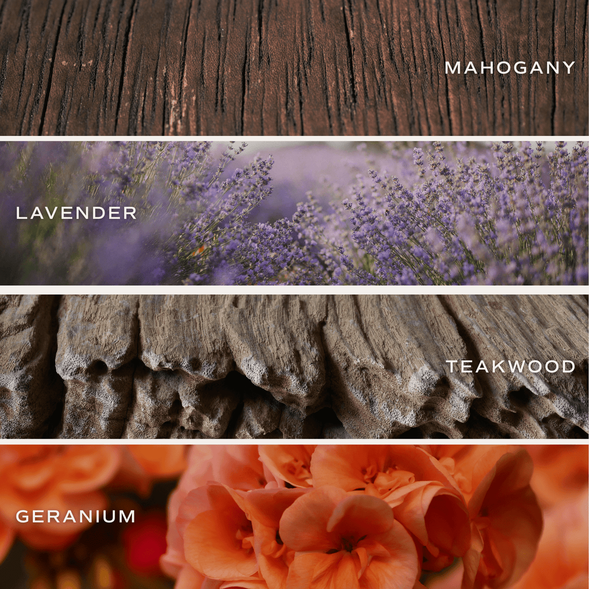 Love You Soy Candle Patterned - Clear Jar - 9 oz (Driftwood and Mahogany)