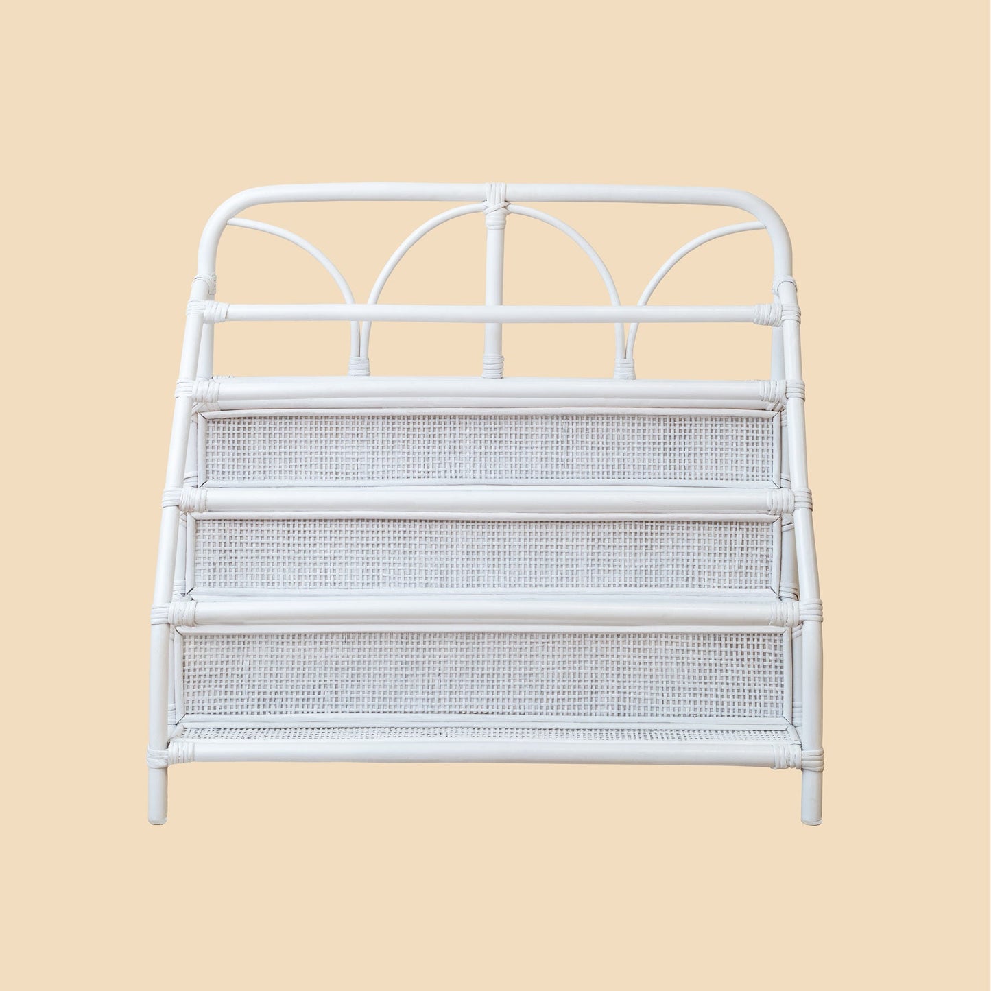Elena Kids Montessori Bookshelf - White