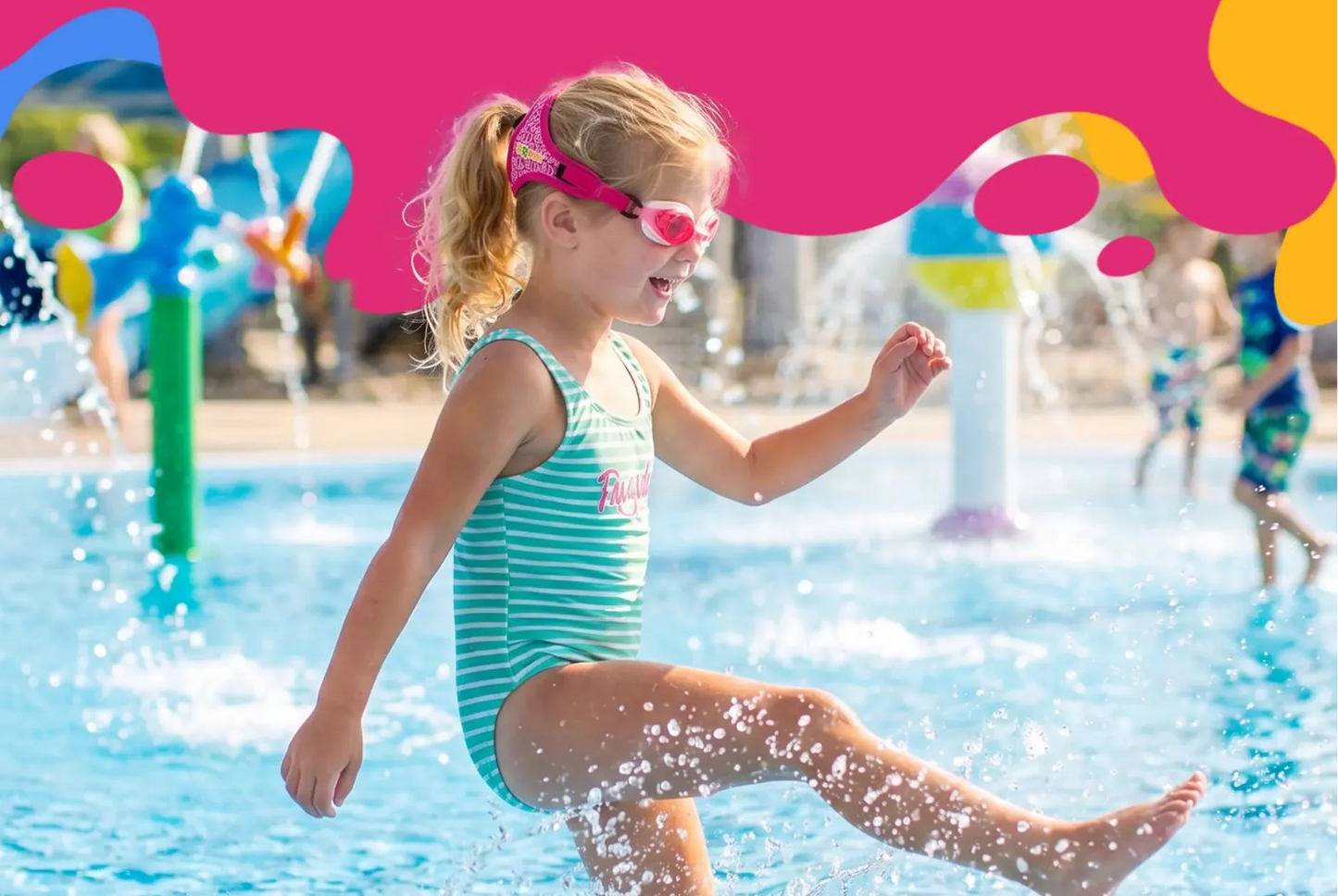 Blue Frogz Kids Swim Goggles