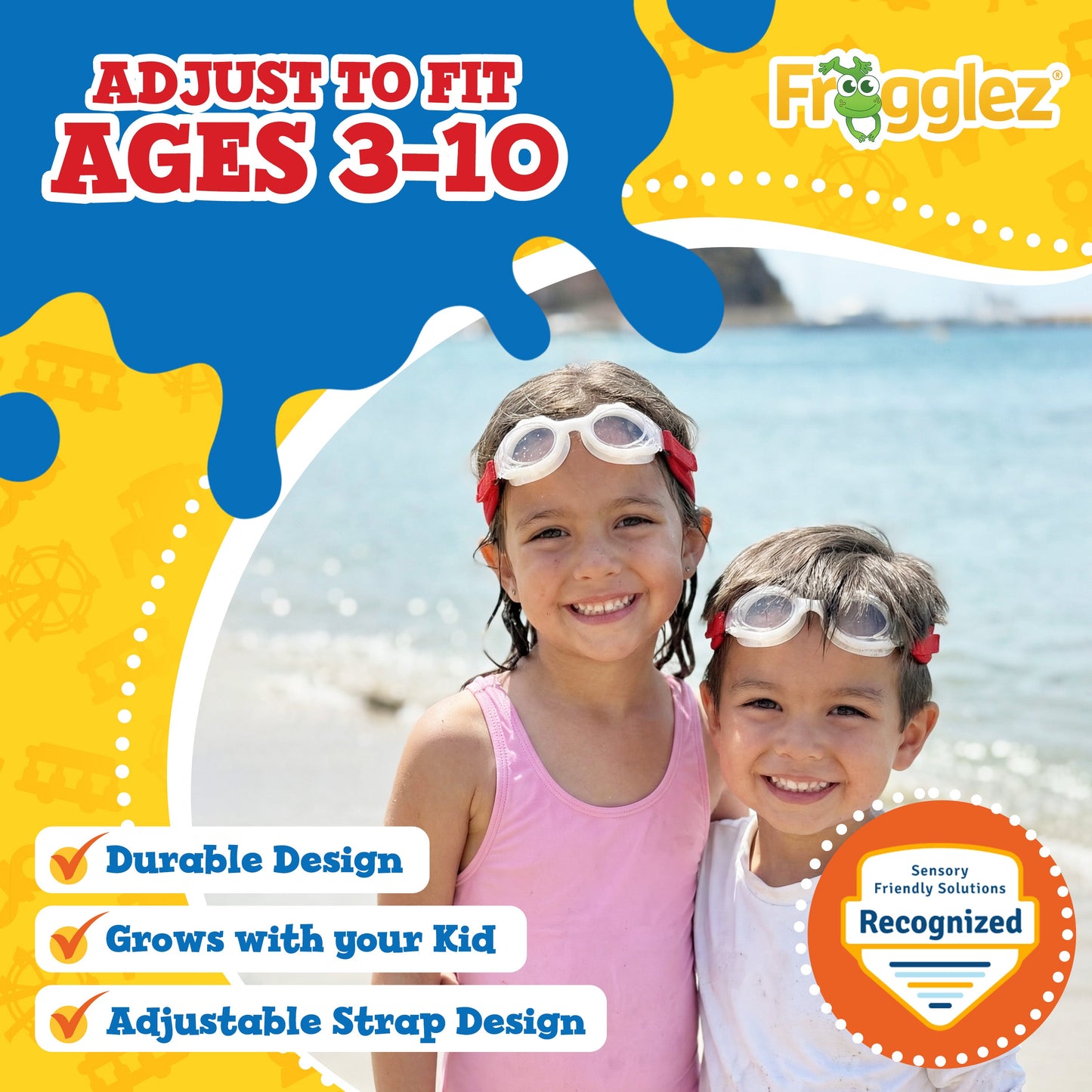 Daniel Tiger's Neighborhood Themed Kids Swim Goggles