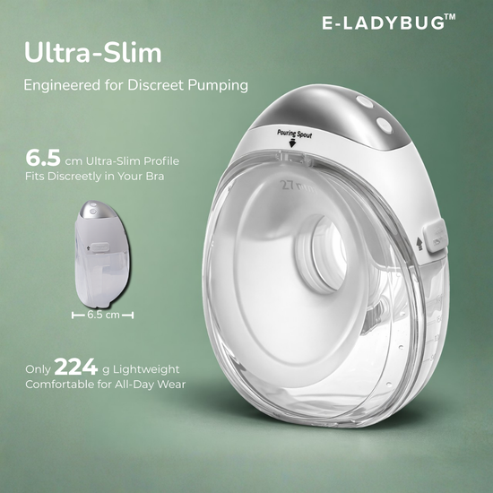 Haakaa E-Ladybug Wearable Electric Breast Pump - 2PK