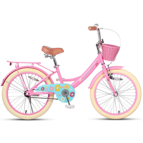 Glerc 20" Kids Bike with Rear Rack For 7 - 13 Years Old - Maggie