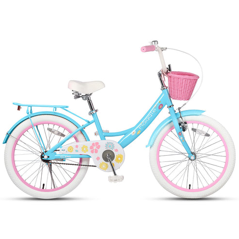 Glerc 20" Kids Bike with Rear Rack For 7 - 13 Years Old - Maggie