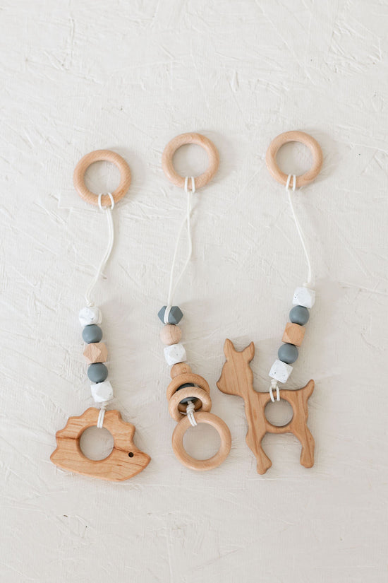 Classic Gray Baby Play Gym