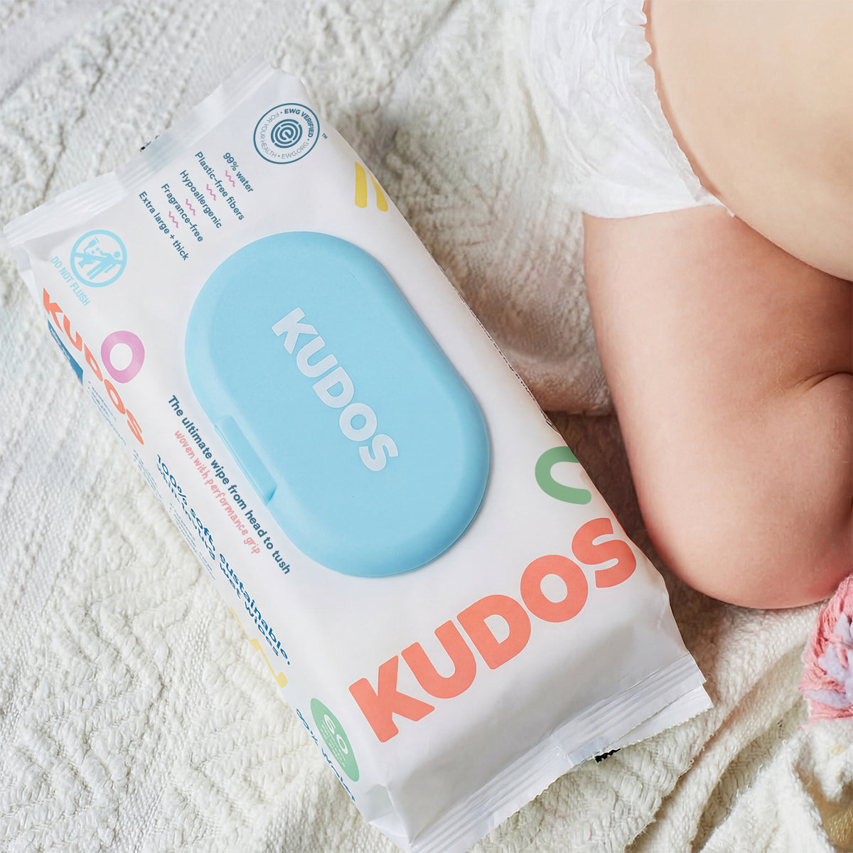 One-month supply of wipes (4 packs)