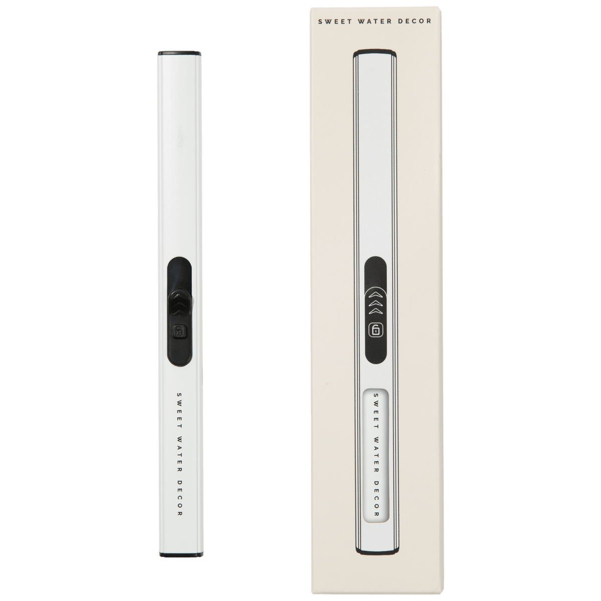 White Electric Lighter