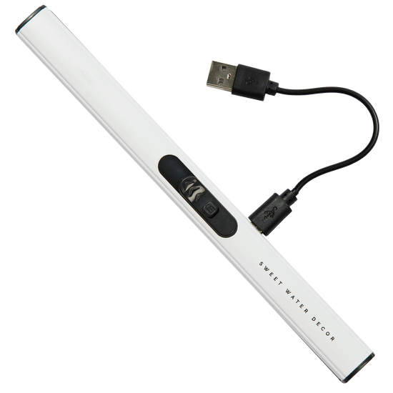 White Electric Lighter