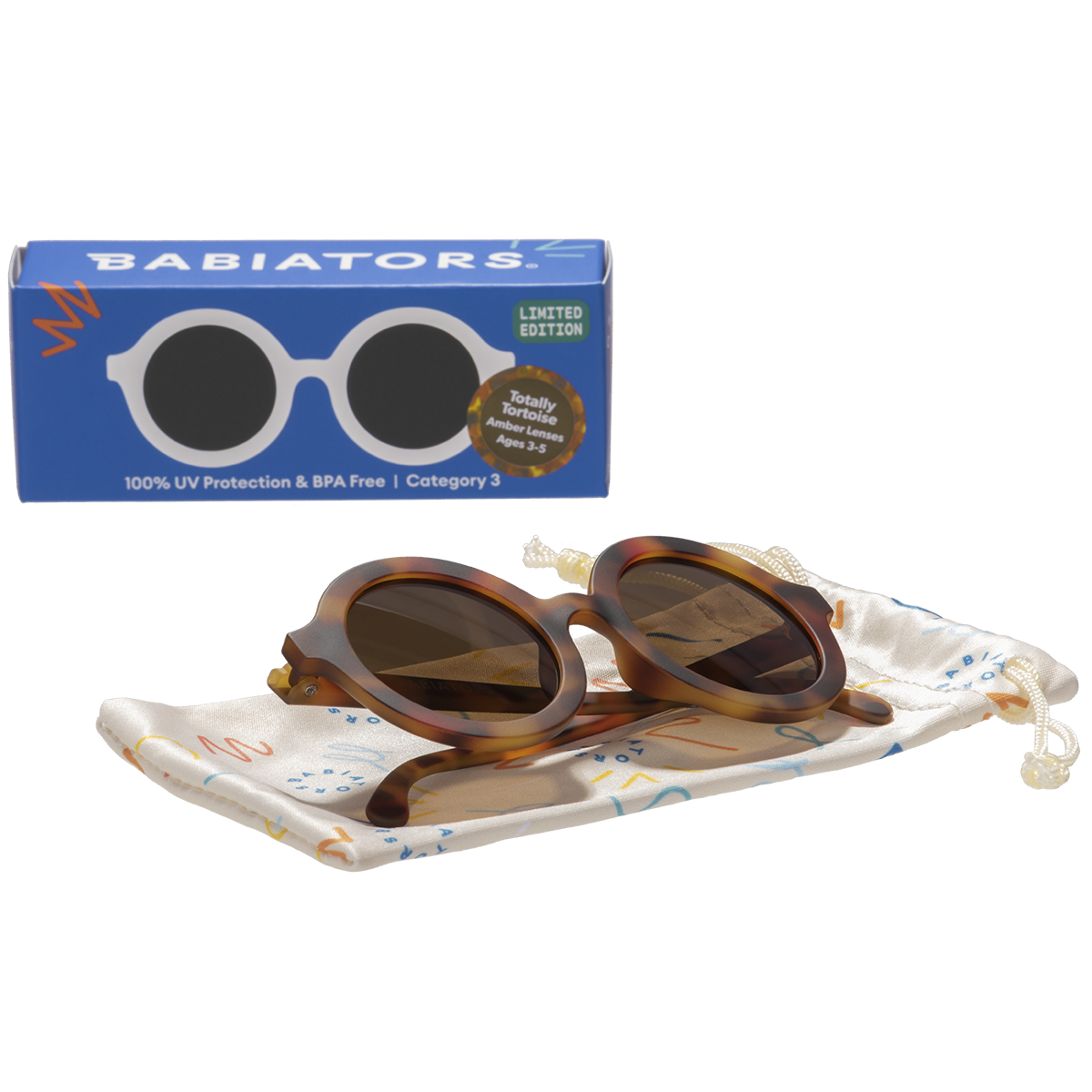 Classic Tortoise Round I Amber Lenses