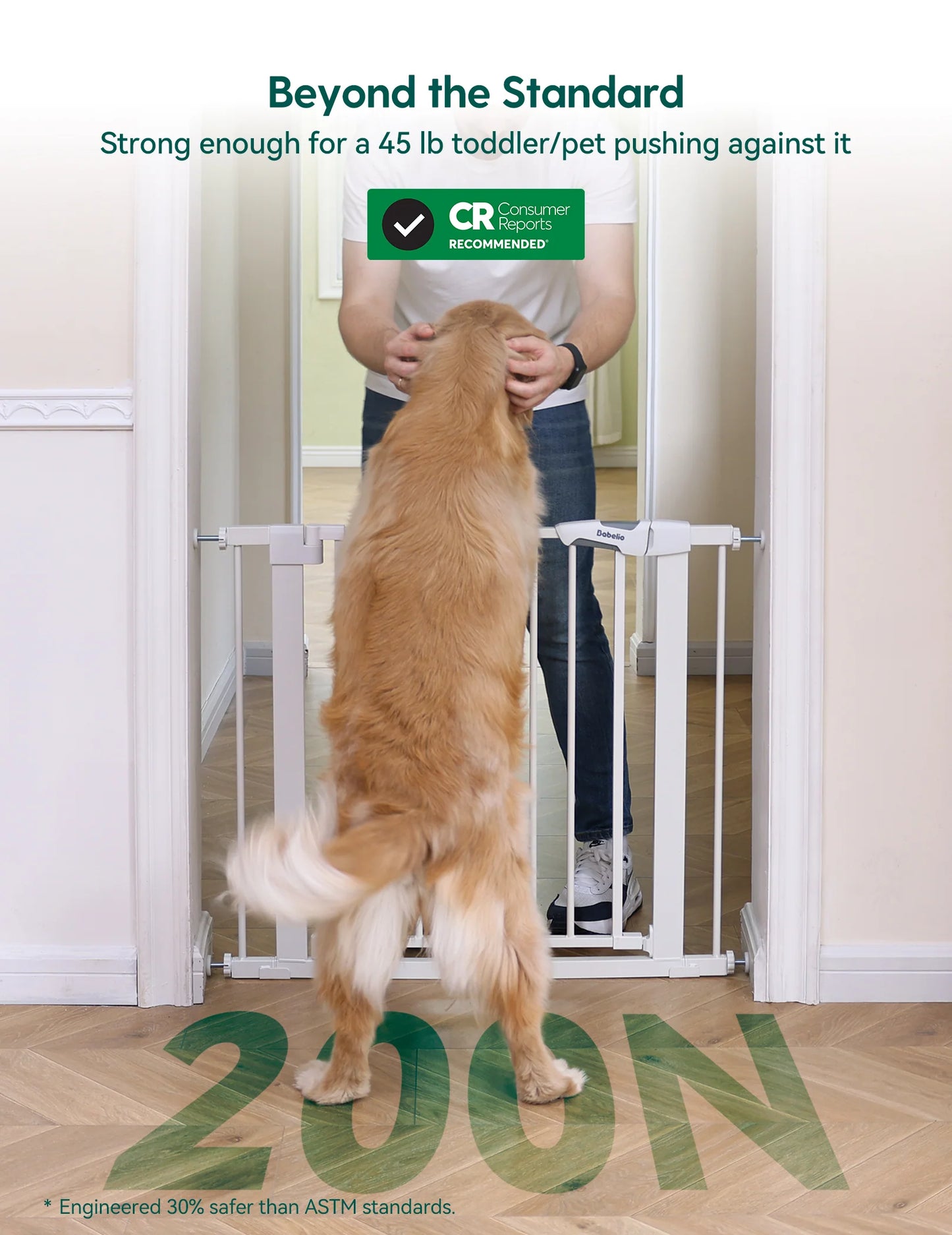 PressGuard C5&P7 | Versatile Baby Safety Gate for Spaces