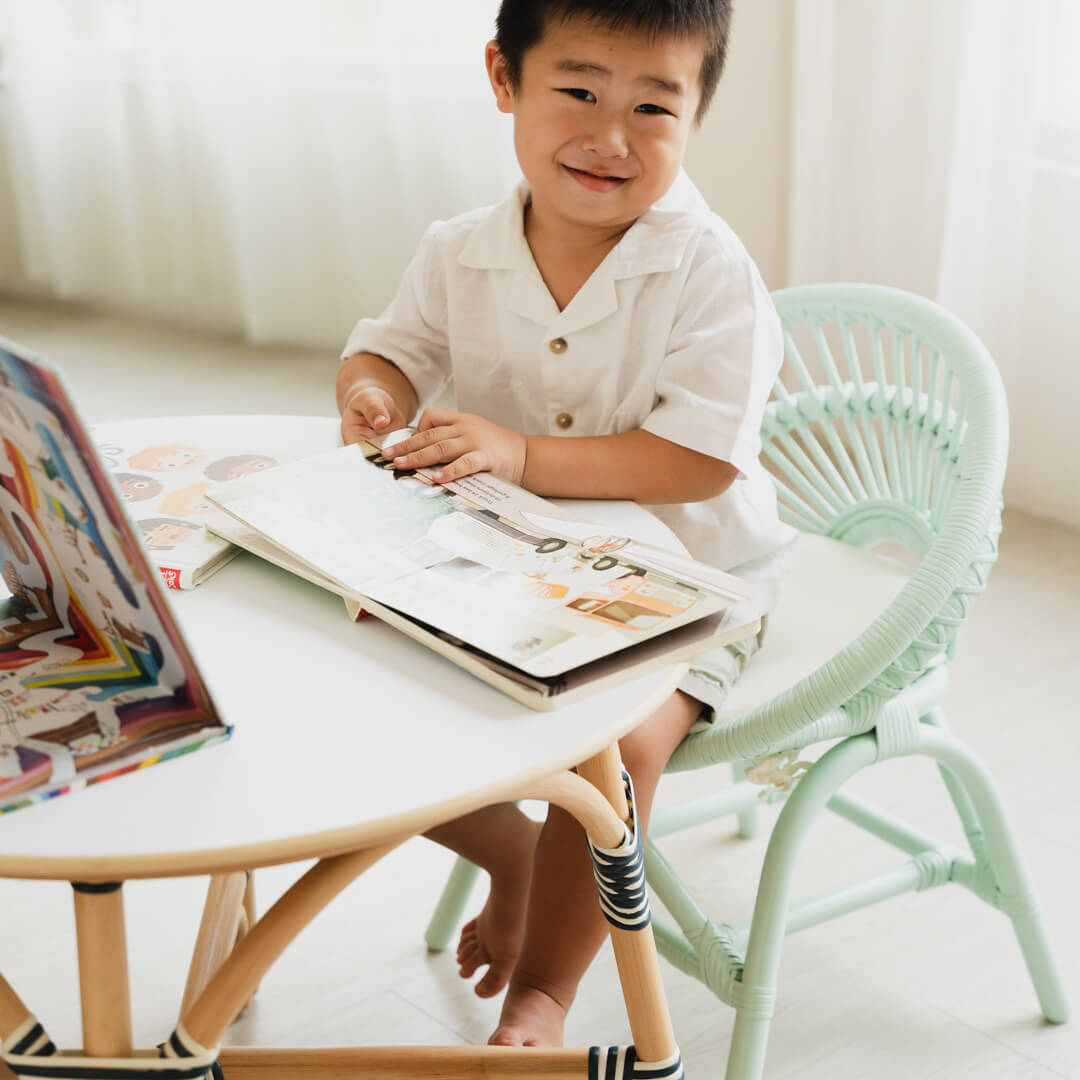 Maya Kids Chair - Mint Green