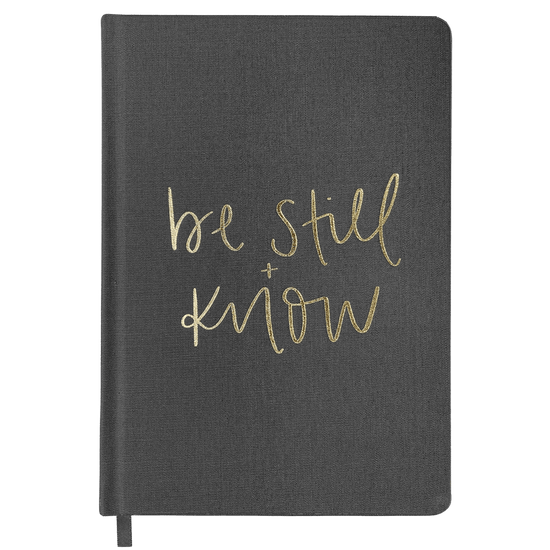 Be Still and Know Fabric Journal